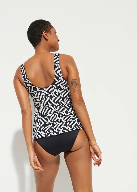 Elegant badpak in tankini-look, bonprix