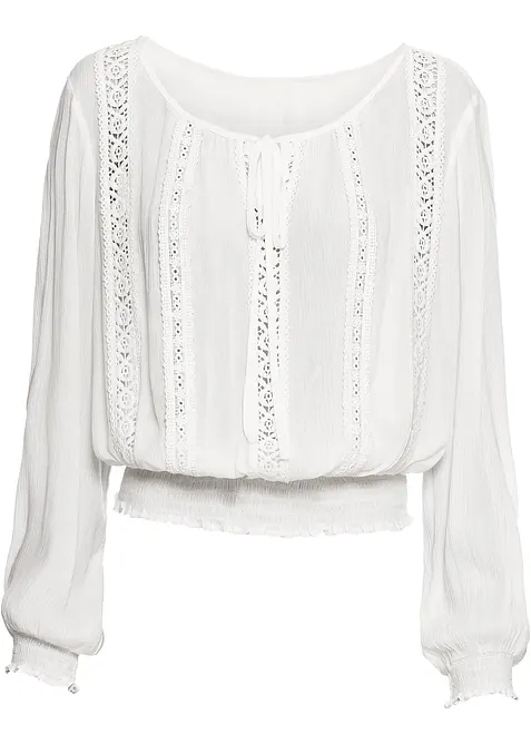 Blouse van zachte viscose, bonprix