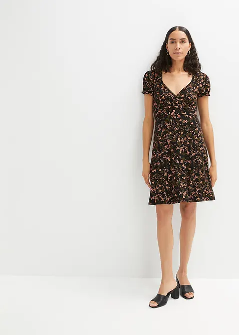 Jersey jurk van viscosemix, bonprix