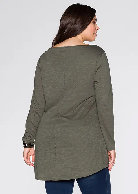 Longsleeve van puur katoen, bonprix