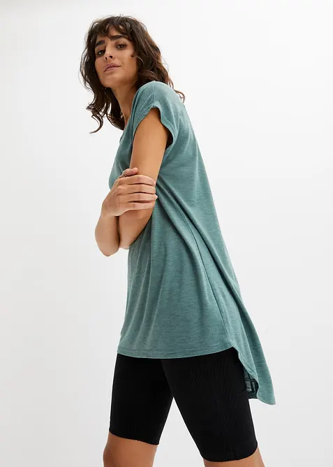 Longshirt in een viscosemix, bonprix