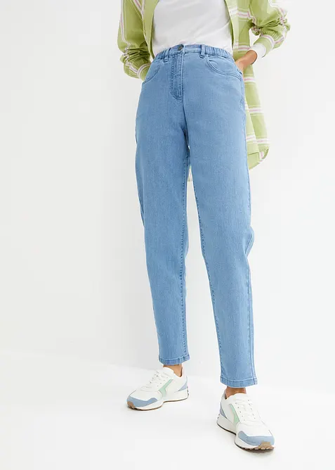 Mom jeans met high waist, stretch, bonprix