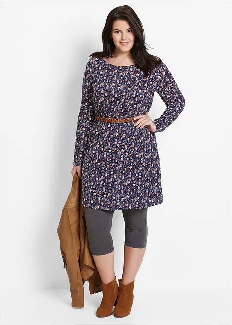 Stretch capri legging (set van 2), bonprix