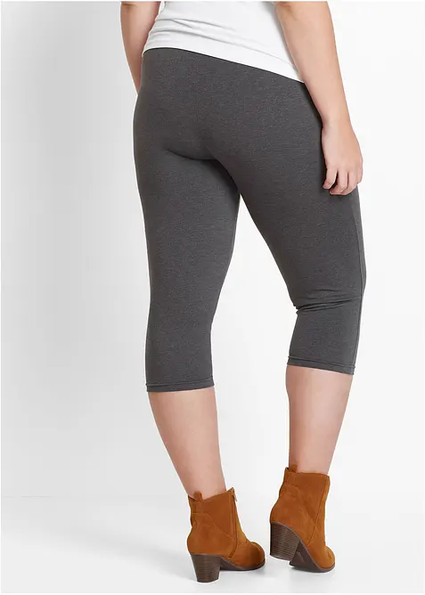 Stretch capri legging (set van 2), bonprix