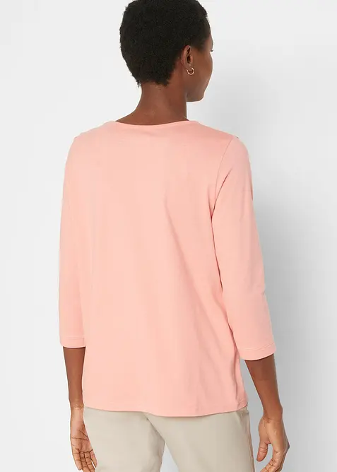 Longsleeve met ronde hals (set van 5), bonprix