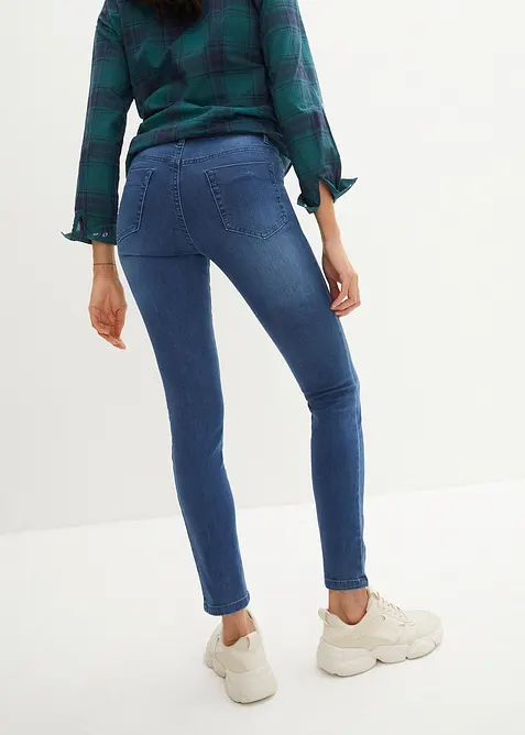 Corrigerende slim fit jeans, high waist, bonprix