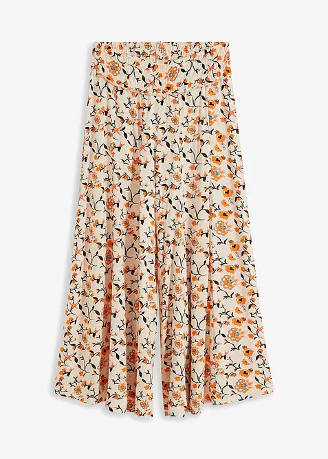 Palazzo broek van soepele viscose, bonprix