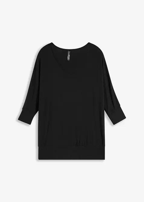 Oversized shirt van soepele viscose, bonprix