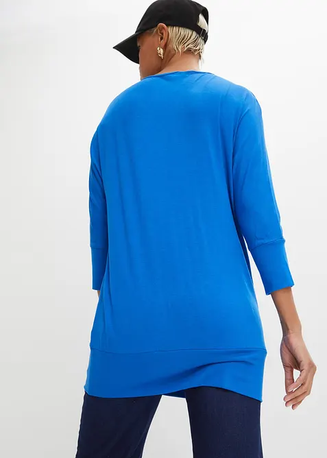 Oversized shirt van soepele viscose, bonprix