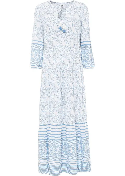 Maxi jurk van soepele viscose, bonprix