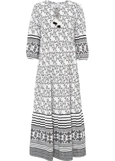 Maxi jurk van soepele viscose, bonprix