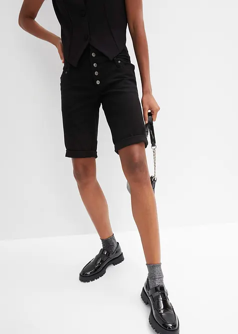 Bermuda van een elastische katoenmix, bonprix