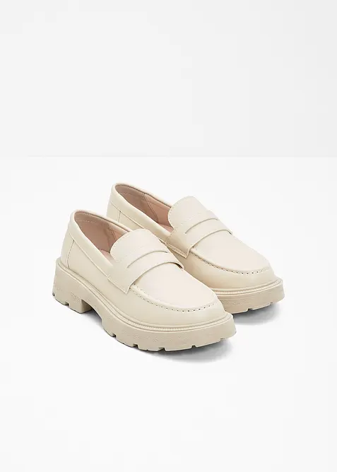 Chunky loafers met een lichte zool, bonprix