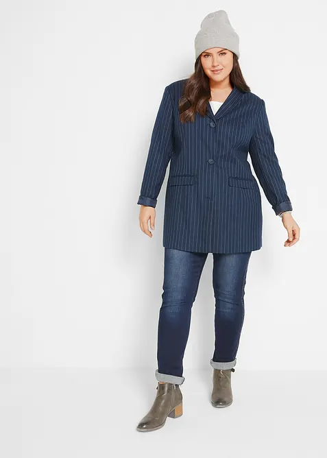 Corrigerende slim fit jeans, high waist, bonprix