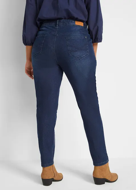 Skinny jeans, high waist, cropped, bonprix
