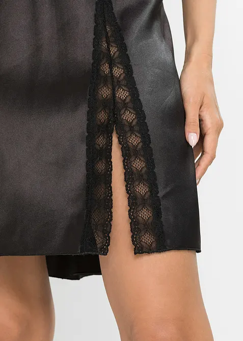 Satijnen slipdress, bonprix