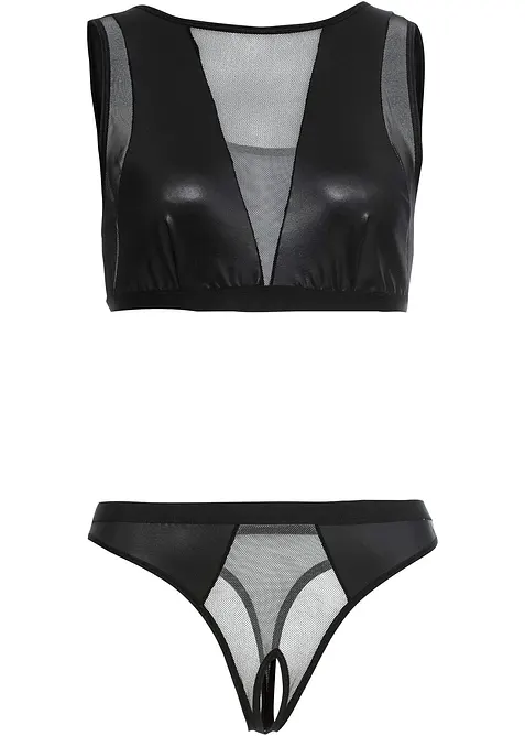 Bralette en string ouvert (2-dlg. set), bonprix