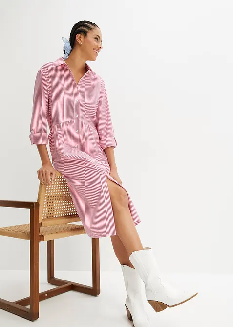 Overhemdjurk gestreept, bonprix