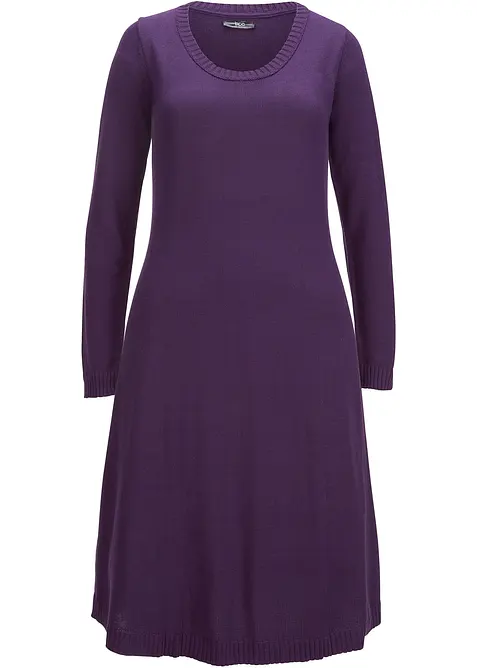 Wijd gebreide jurk, bonprix