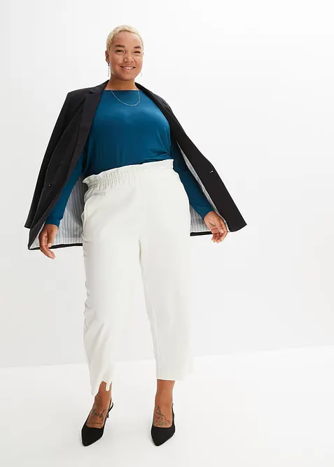 Longsleeve in een zachte viscosemix, bonprix