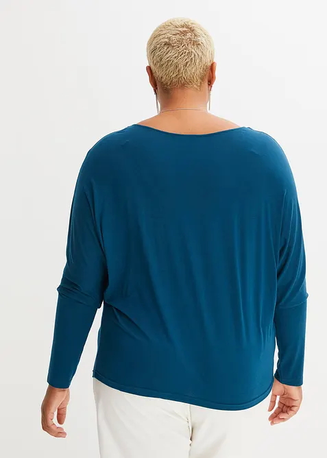 Longsleeve in een zachte viscosemix, bonprix