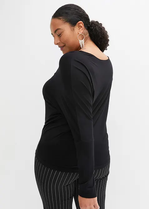 Longsleeve in een zachte viscosemix, bonprix