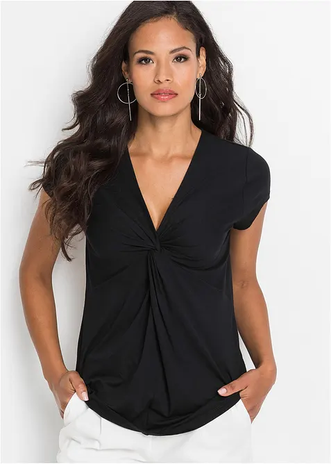 Shirt in een viscosemix, bonprix