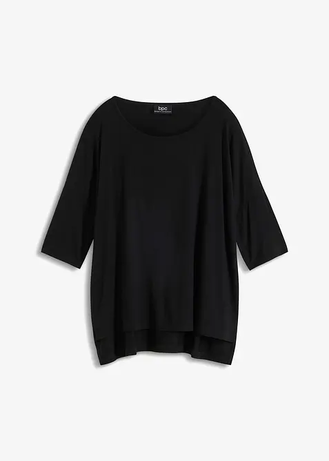 Boxy shirt in een zachte viscosemix, bonprix