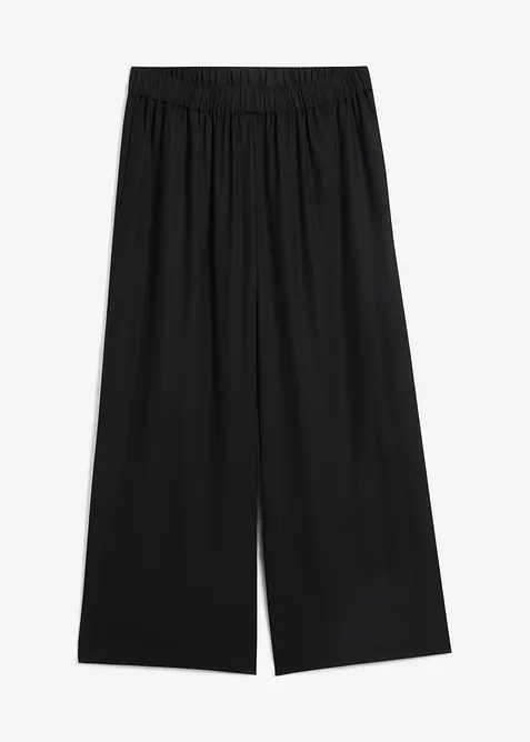 Vijde culotte van viscose, bonprix