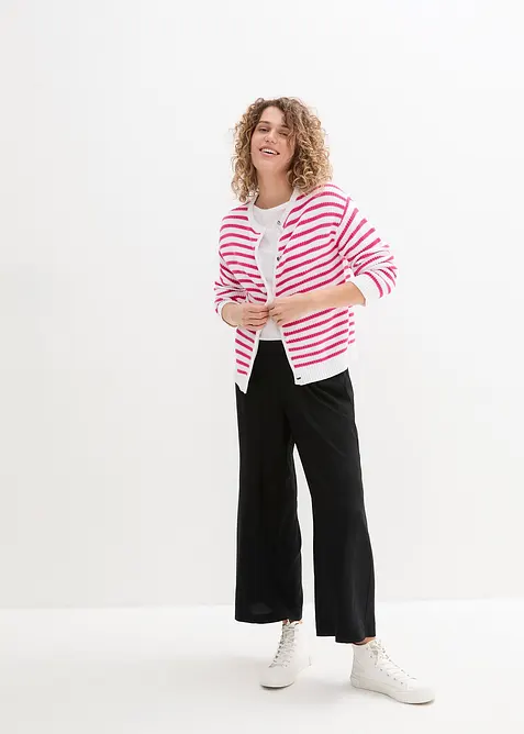 Vijde culotte van viscose, bonprix