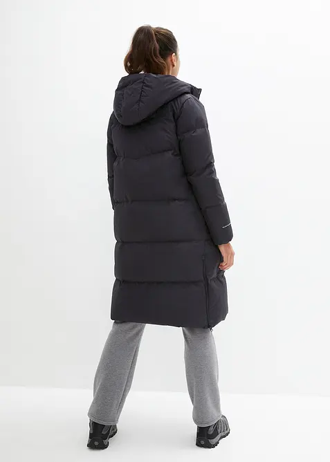 Lange donsjas met reflecterende details, bonprix