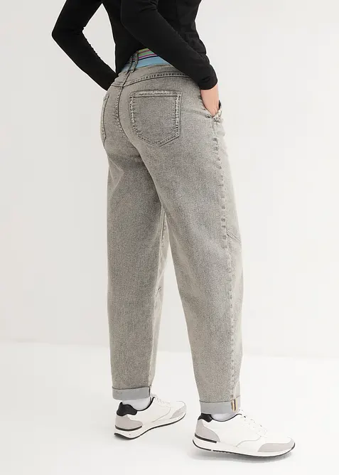 Jeans met vintage wassing, bonprix