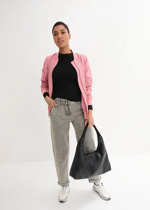 Jeans met vintage wassing, bonprix