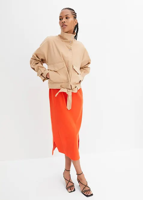 Lichte twill jas, bonprix