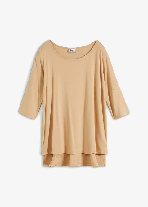 Boxy shirt in een zachte viscosemix, bonprix