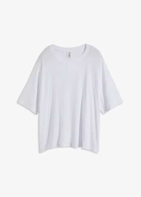 Oversized shirt van soepele vicose, bonprix