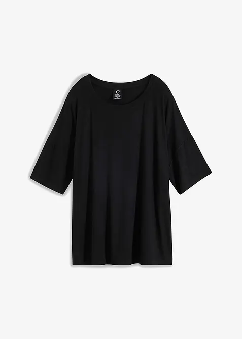 Oversized shirt van soepele vicose, bonprix