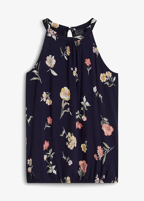 Gedessineerde top  met viscose, bonprix