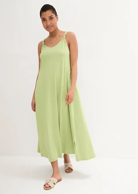 Maxi jersey jurk van biologisch katoe, bonprix