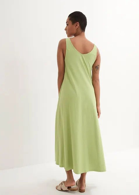 Maxi jersey jurk van biologisch katoe, bonprix