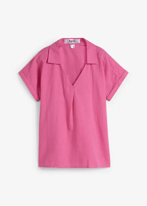 Tuniekblouse van een lichte linnenmix, bonprix