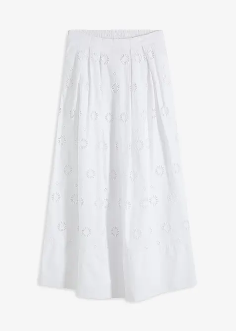 Maxi rok van biologisch katoen, bonprix