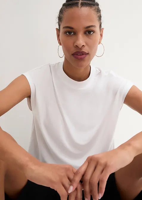 T-shirt van zachte viscose, bonprix