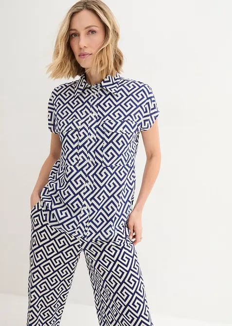 Blouse van soepele viscose, bonprix