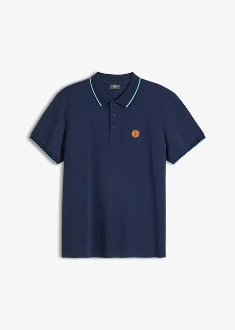Piqué-poloshirt van biologisch katoen, bonprix