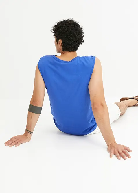 Tanktop (set van 2) van biologisch katoen, bonprix