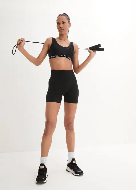 Naadloze biker short, bonprix