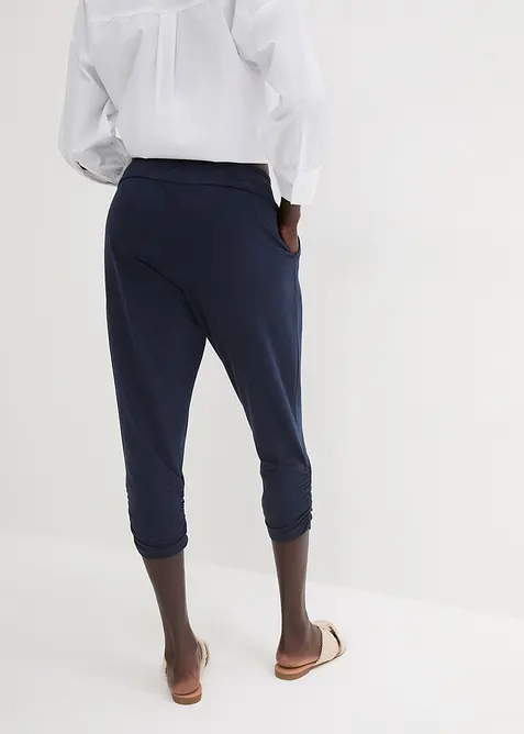 Jersey broek van katoenmix, bonprix