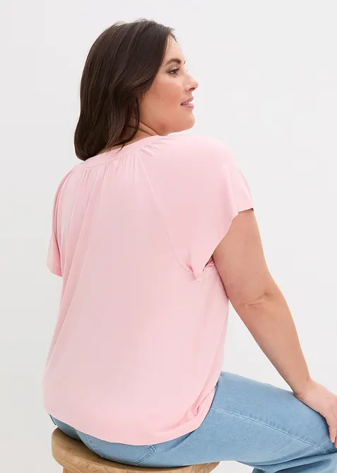 Shirt in een viscosemix, bonprix