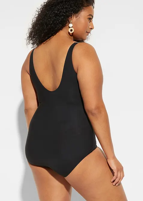 Corrigerend badpak met V-hals, licht corrigerend, bonprix